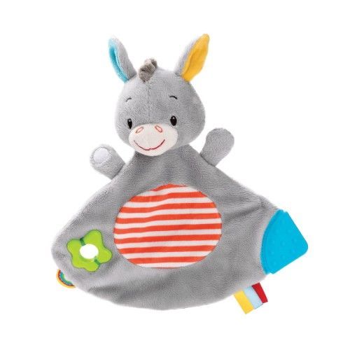  - titus the donkey - comforter grey 20 cm 